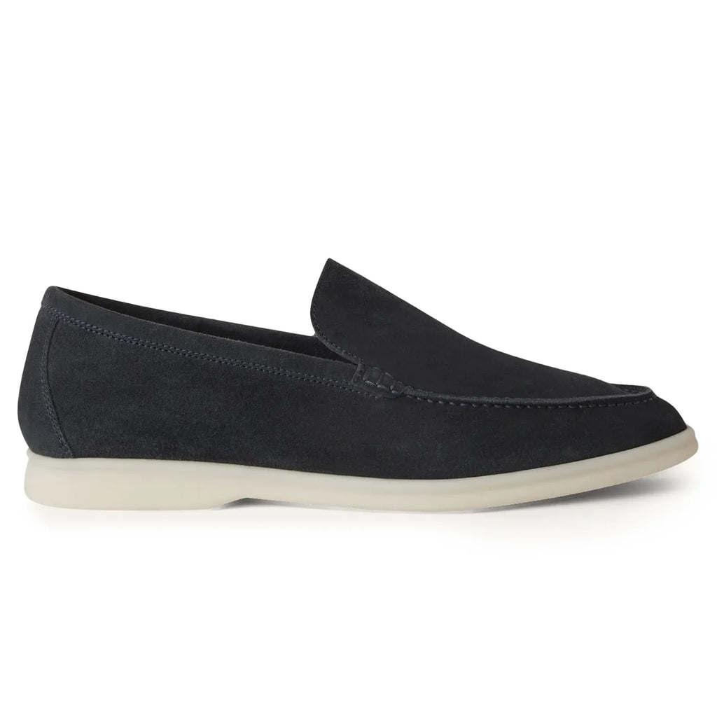 Mocassins Daim - Bleu Nuit