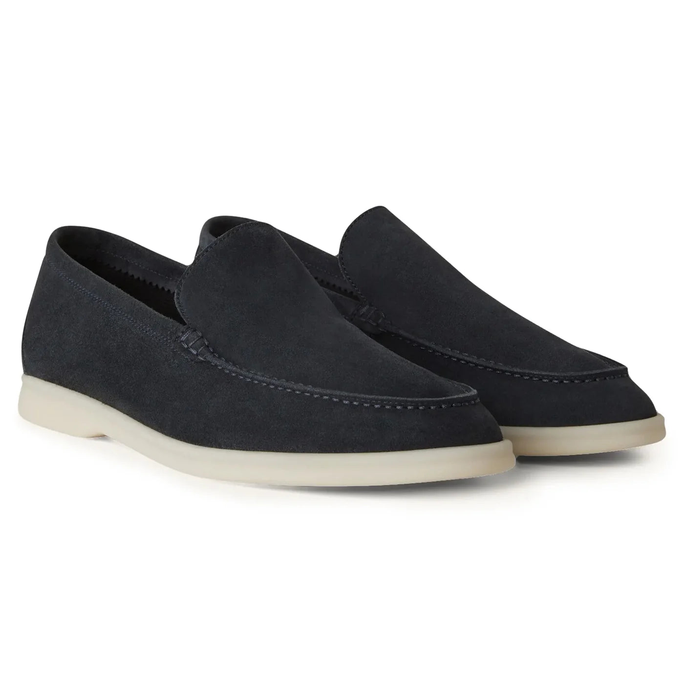 Mocassins Daim - Bleu Nuit