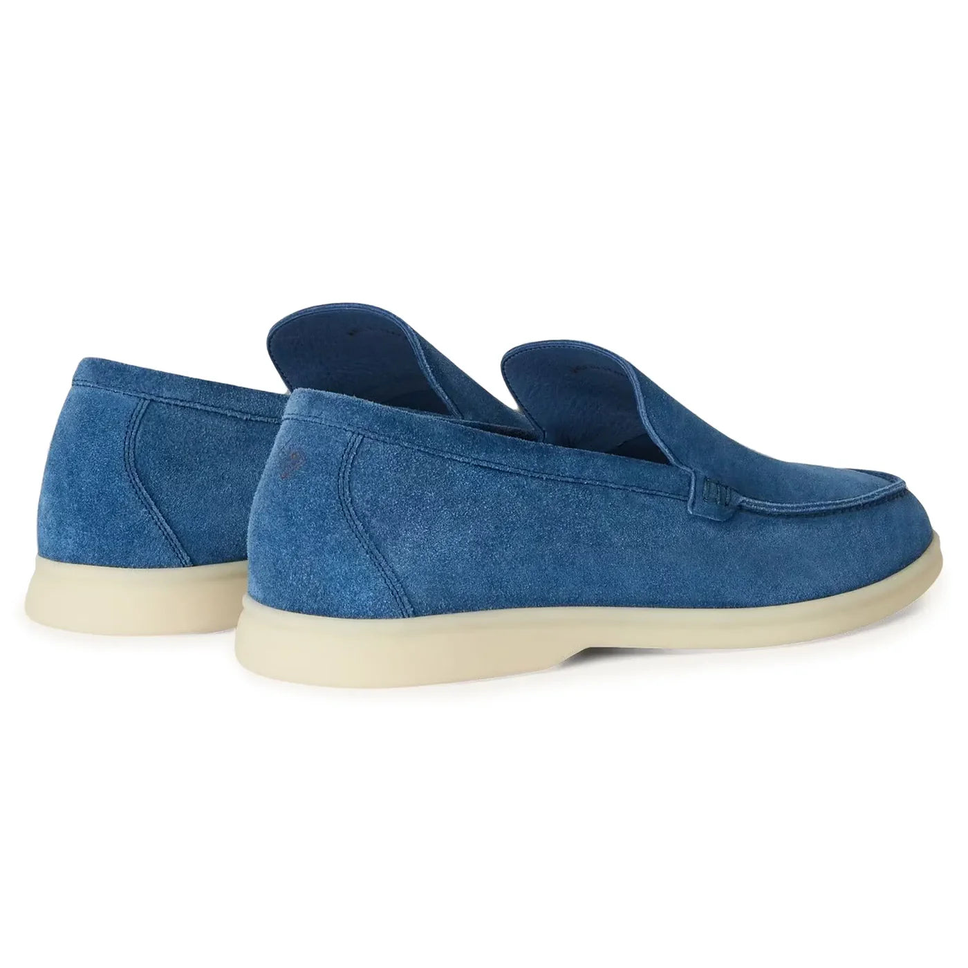 Mocassins Daim - Bleu Colbat