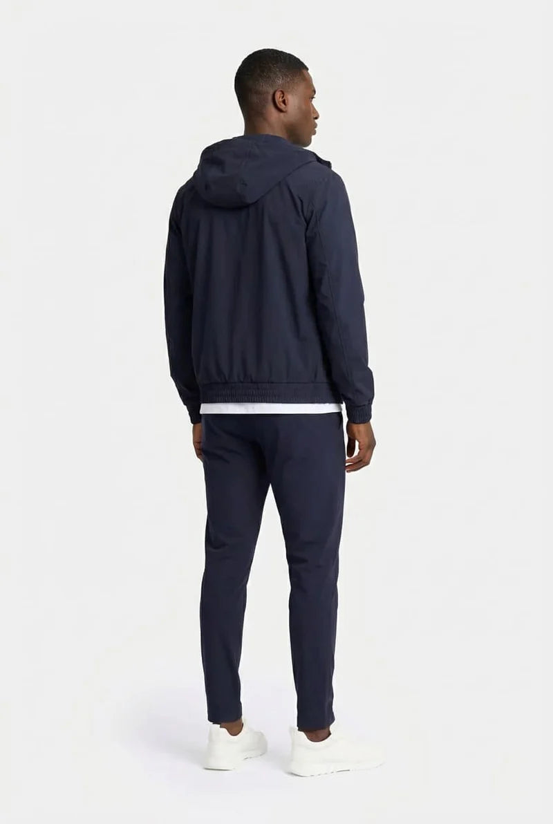 Ensemble Prestige à Capuche - Marine
