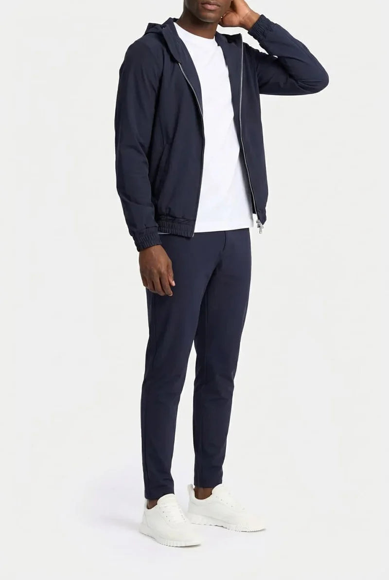 Ensemble Prestige à Capuche - Marine