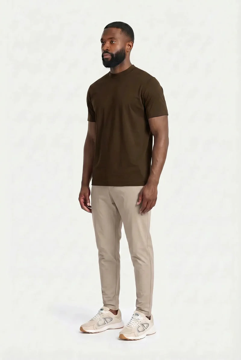 T-shirt Supreme Cotton - Brun