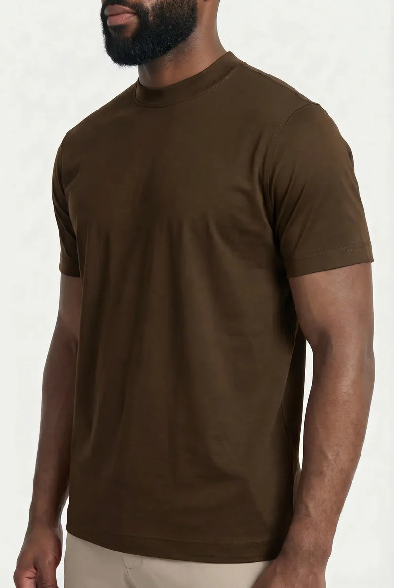 T-shirt Supreme Cotton - Brun