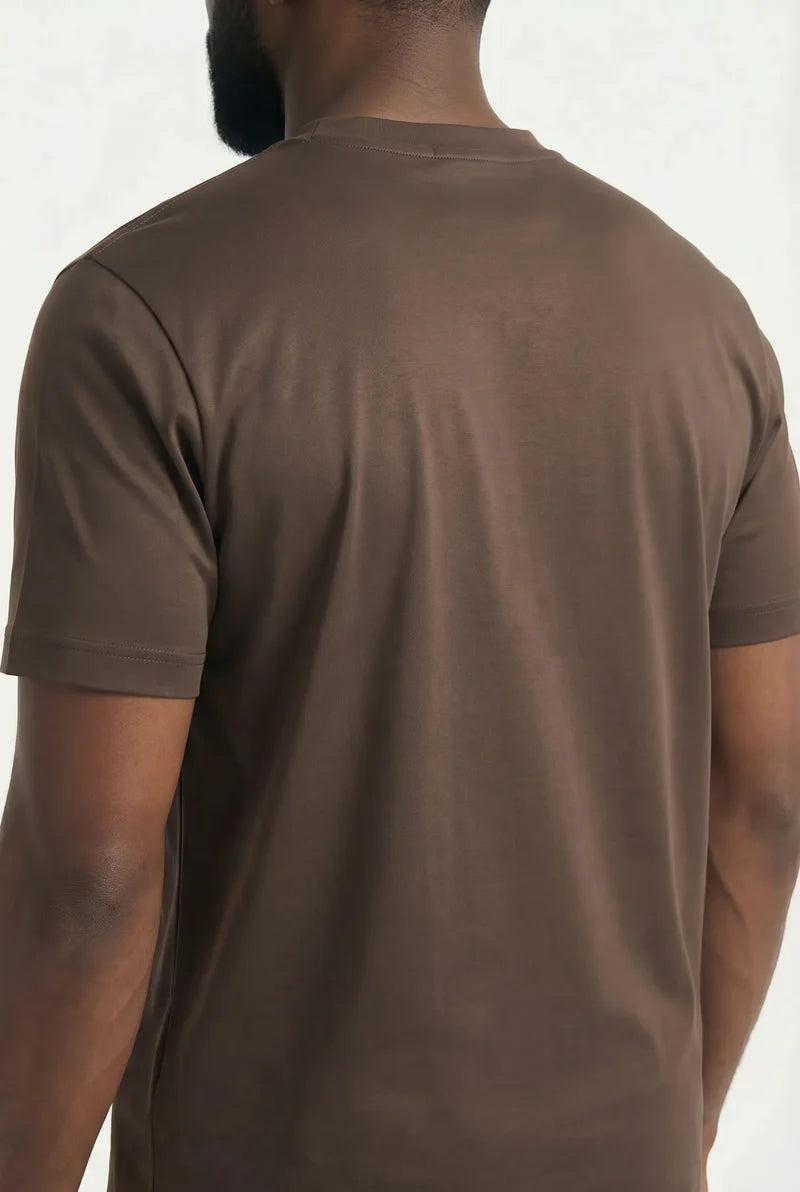 T-shirt Supreme Cotton - Brun