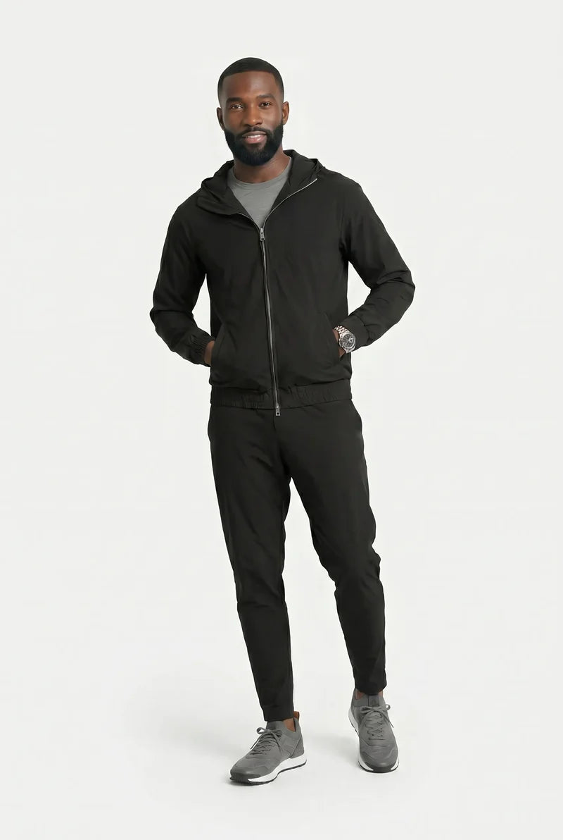 Ensemble Prestige à Capuche - Noir