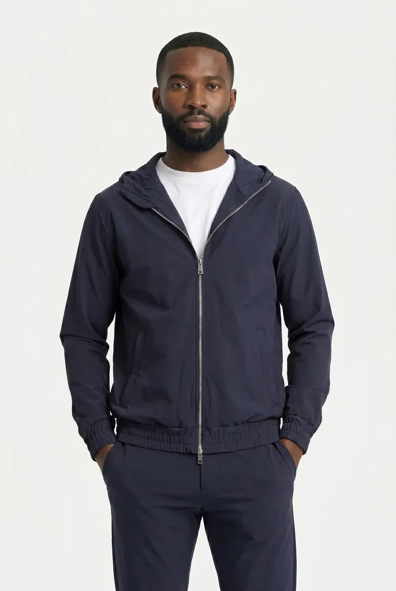 Ensemble Prestige à Capuche - Marine