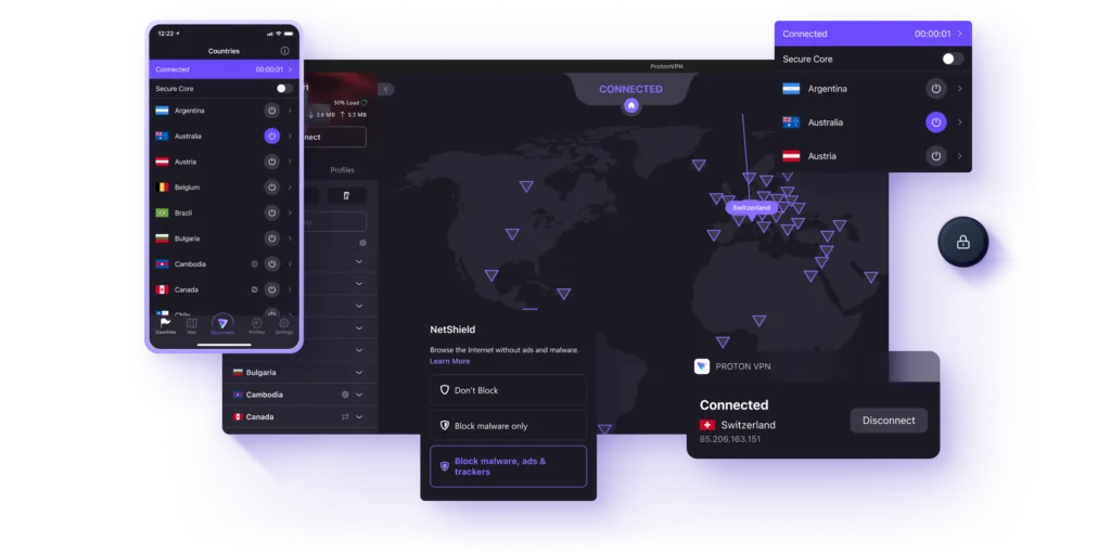 ProtonVPN Worldwide 