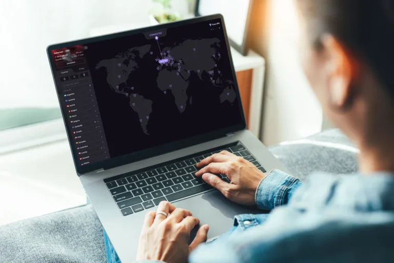 ProtonVPN lifestyle laptop image